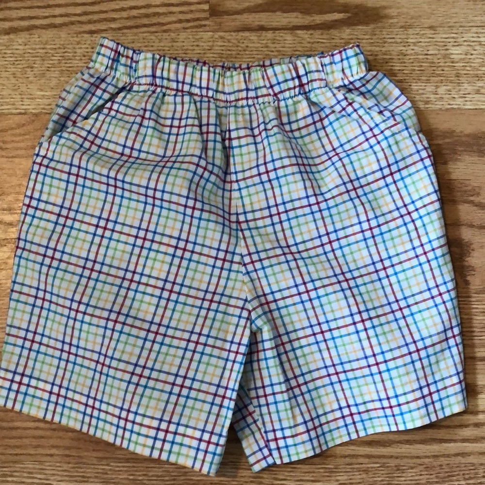The Bailey Boys Plaid Shorts 4t
